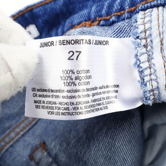 William Rast Justin Timberlake Junior Womens 27 Cutoff High Rise Jean Shorts - Picture 11 of 12